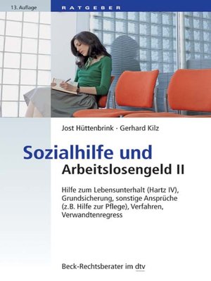 cover image of Sozialhilfe und Arbeitslosengeld II